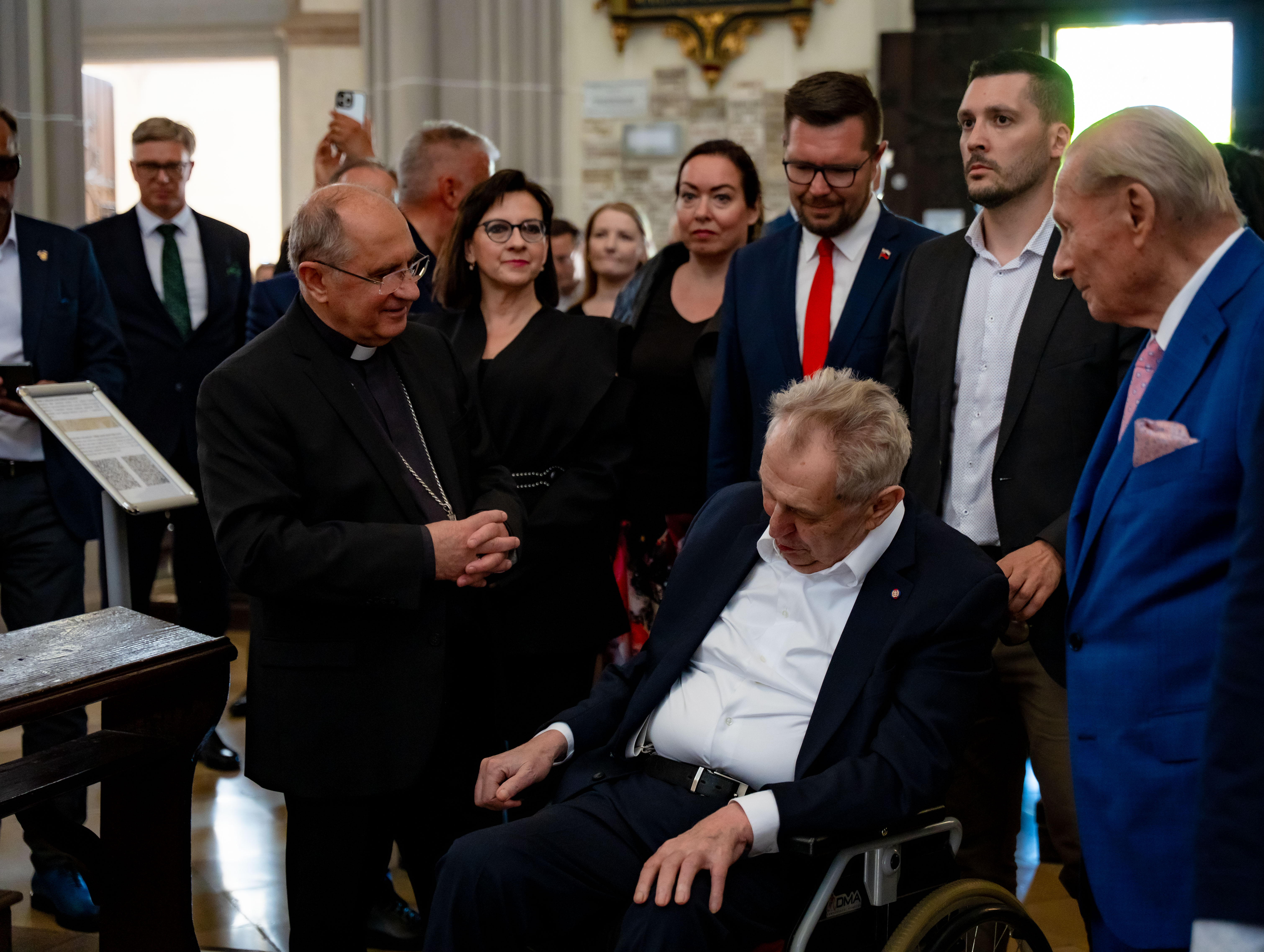 Prezident ZEMAN V Kosiciach so Schusterom -1-42
